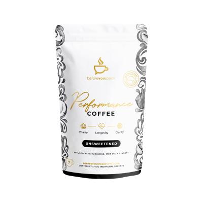 Before You Speak Performance Coffee Unsweetened 4.5g x 7 Pack